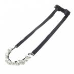 ヨーコチャン YOKO CHAN パールネックレス 黒 ブラック 白 ホワイト /SR レディース