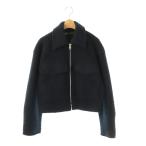 ショッピングzara ザラ ZARA ジップアップジャケット ブルゾン XS ネイビー /DF ■OS レディース
