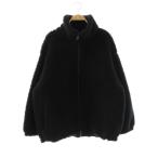 バビロン BABYLONE 25AW ウールボアブルゾン ジャケット ジップアップ F 黒 /NR ■OS レディース