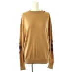 ショッピングマルニ マルニ MARNI エルボーパッチデザインニット セーター 長袖 ウール 46 ベージュ /NR ■OS ■SH レディース