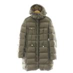 モンクレール MONCLER CLASSE1 ダウンコート アウター ROMARIN ロマラン 0 モカブラウン 112-093-49365-05 /CX ■OS レディース