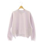 キャサリンハムネット × ロンハーマン 25SS スウェットプルオーバー トレーナー XS ラベンダー /DF ■OS レディース