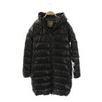 デュベティカ DUVETICA ACEQUATTRO ダウンコート アウター ジップアップ 38 ブラック /DO ■OS レディース