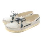  Tod's TOD'S deck shoes кожа 36.5 светло-серый /SR женский 