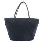 エルベシャプリエ Herve Chapelier 1425C レザーハンドル舟型ショルダーL バッグ コーデュラ ネイビー /YO15 レディース