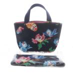 未使用品 フェイラー FEILER クライネフォーゲル ミニトートバッグ ケース セット ハンドバッグ ポーチ 紺 ネイビー /SR ■SH レディース