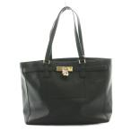 ショッピングハミルトン マイケルコース MICHAEL KORS ハミルトン サフィアーノレザー トートバッグ 黒 ブラック /SS ■OS レディース