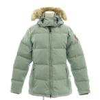 カナダグース CANADA GOOSE CHELSEA PARKA ダウンジャケット アウター コヨーテファー S ライトブルーグリーン 3804L /CX■OS レディース