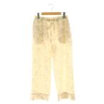 スナイデル SNIDEL ホーム HOME 24AW Bambi ロングパンツ イージー ルームウエア F ベージュ /CX ■OS レディース