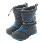  ключ nSNOW TROLL WP snow to roll вода устойчивый winter ботинки боты 22cm Magnet/Blue Aster синий чёрный черный 