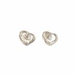 ティファニー TIFFANY &amp; CO. オープンハート ピアス AG925 シルバー /SR ■OH レディース