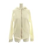 ショッピングPS ピーエスポールスミス PS Paul Smith ジップパーカー L 白 ホワイト フード付き 長袖 カラフルジッパー /AG ■OS レディース