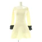 ダーリッチ Darich 24AW オフショルフレアニットミニワンピース F アイボリー /DF ■OS レディース