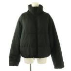  Zara ZARA с хлопком жакет Zip выше S черный /HK #OS женский 