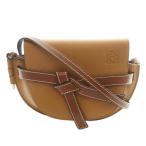 ロエベ LOEWE ゲートバッグ ミニ ショルダーバッグ レザー 茶 ブラウン /AQ ■OS ■OH レディース