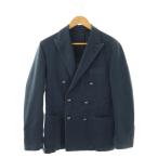 ショッピングハイドロゲン ハイドロゲン HYDROGEN ピークドラペル ダブルブレスト コットン ジャケット 青 ブルー /AQ ■OS ■AD メンズ