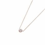 ジュエリーツツミ TSUTSUMI モルガナイト プチネックレス K10PG ピンクゴールド /SR レディース