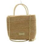 アンテプリマ ANTEPRIMA ワイヤーラフィア 2WAY チェーンショルダーバッグ ハンド ベージュ /SS ■OS レディース