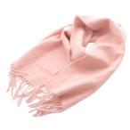 クロエ CHLOE カシミヤ マフラー フリンジ ピンク /SR ■OH レディース