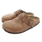 ビルケンシュトック BIRKENSTOCK Boston オイルドナチュラルレザー シューズ サンダル 24.5cm 茶色 ブラウン /SR レディース