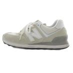 �j���[�o�����X NEW BALANCE WL574EVW �X�j�[�J�[ 23.5cm �O���[ /SR ���f�B�[�X