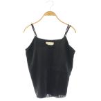  канава .rudaga Ran teGALLARDAGALANTE атлас топ cut and sewn F черный /DO #OS #SH женский 