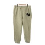 ポロ バイ ラルフローレン Polo by Ralph Lauren × NY YANKEES スウェット パンツ 裏起毛 イージー M グレー /NR ■OS メンズ
