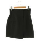  Snidel SNIDEL LAP ska шоу хлеб юбка 0 черный /DO #OS #SH женский 