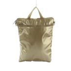 レスポートサック LesportSAC × ひとりっぷ MOBILE shoulder bag ハンドバッグ PUコーティングナイロン シャンパンゴールドカラー /MI ■O