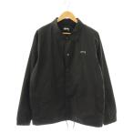 ステューシー STUSSY 115353 Classic Coach Jacket コーチジャケット L ブラック /HK ■OS メンズ