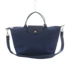 ショッピングロンシャン ロンシャン LONGCHAMP プリアージュ 2WAY ハンドバッグ ショルダーバッグ 青 /MI ■OS ■SH レディース