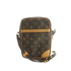 ルイヴィトン LOUIS VUITTON ダヌーブ ショルダーバッグ スクエア型 モノグラム柄 茶 ベージュ M45266 /MI ■OS ■OH レディース