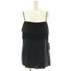  United Arrows UNITED ARROWS Conte conte бахрома топ блуза cut and sewn F чёрный черный 85161990002