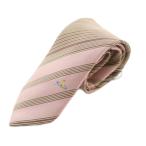  не использовался товар Vivienne Westwood галстук узкий галстук o-b вышивка полоса рисунок шелк розовый F057 /MI #OS мужской 