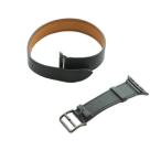 エルメス HERMES Apple watch用 ドゥブルトゥール レザーベルト Y刻印 黒 /MI ■OS ■OH ■SH その他
