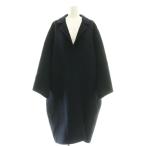 ミューズ ドゥーズィエム クラス MUSE de Deuxieme Classe 21AW ウールアンゴラリバーコート ロング ネイビー /HK ■OS ■SH レディース