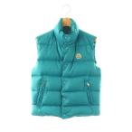 モンクレール MONCLER ジード GIDE ダウンベスト アウター 前開き アニメタグ 0 水色 ライトブルー 43330 /YT メンズ