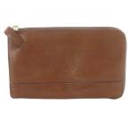  Dux DAKS кожа ручная сумочка чай цвет Brown /SR мужской 