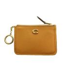  Coach COACH Mini обтягивающий ID кейс футляр для карточек Camel CH810 /SS #OS женский 