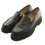  Pas kchiPASCUCCI ZOE RANCH XL RICHFIELD DOUBLE Loafer кожа 39 24.5cm чёрный 3290 /MI #OS женский 