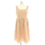  Foxey New York FOXEY NEW YORK современный empire платье flair One-piece колено длина безрукавка one цвет 40 розовый /BB