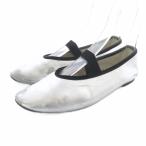  Repetto Repetto металлик плоская обувь балетки 37.5 серебряный цвет /SR #SH женский 