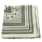  Hermes HERMES 25SS Calle je Anne кашемир шелк 140 Amazon. праздник . van da Nascar f квадратный bai цвет общий рисунок слоновая кость чёрный 