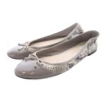  Cole Haan COLE HAAN узор под питона балетки туфли-лодочки 6B серый /SR женский 
