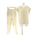  стерео . Dio sSTUDIOUS tops cut and sewn French рукав брюки конический выставить F бежевый /HK #OS женский 