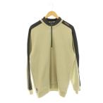  Adidas adidas половина Zip спортивная куртка джерси тянуть over распределение цвета O бежевый уголь /CX #OS мужской 