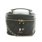  Tocca yona сотрудничество 2WAY PILA VANITY BAG косметичка сумка на плечо стеганое полотно кожа чёрный черный /MI #OS женский 