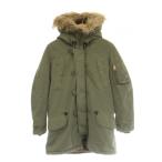  Moussy MOUSSY подкладка боа Mod's Coat внешний искусственный мех 2 хаки /CX #OS женский 