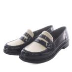  Hunter HUNTER оригинал pe колено Loafer туфли без застежки bai цвет US6 темно-синий белый /YO32 женский 