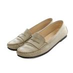 Tod's TOD'S монета Loafer type вдавлено .34 21.0cm серый /MI #OS женский 